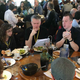 Experts converse over a meal at the Asilomar conference. (Image: FLI)